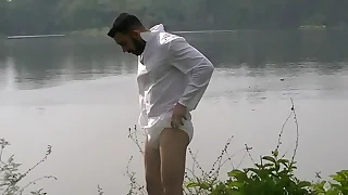 nude male buckshot session