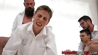 Teen mormons banged raw