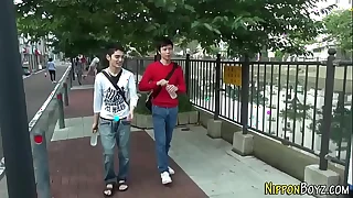 Asian twink cum unseeable