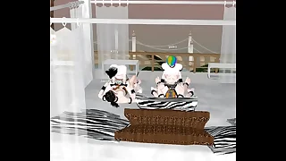 4 femboys having enjoyment