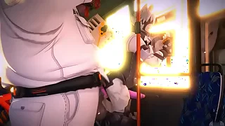 Housekeeper's Backing - Von Lycaon Gay Yiff Animation by Twitchyanimation